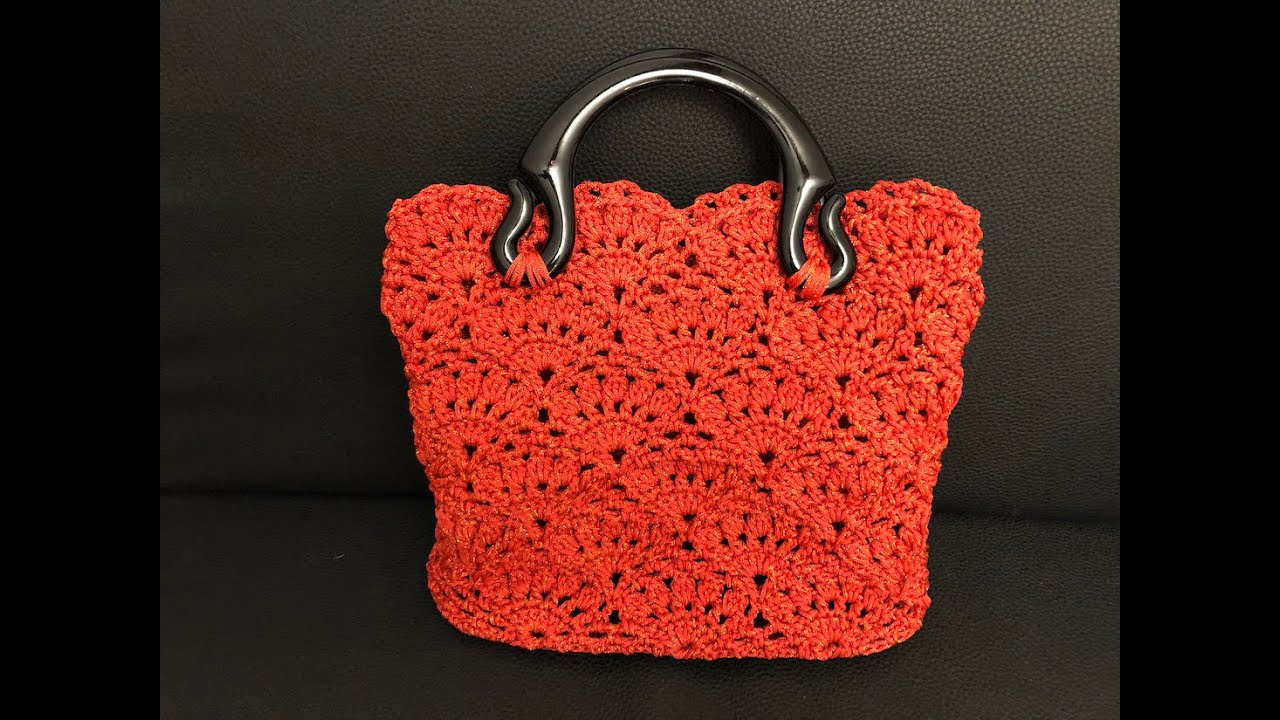 Tuto sac crochet spécial gaucher – Tuto Crochet TV